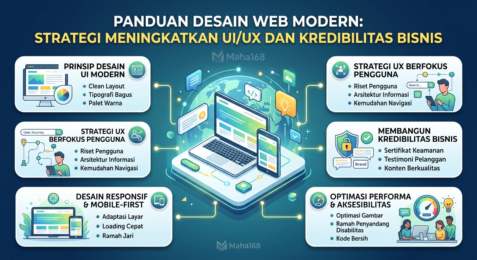 Panduan Desain Web Modern: Strategi Meningkatkan UI/UX dan Kredibilitas Bisnis